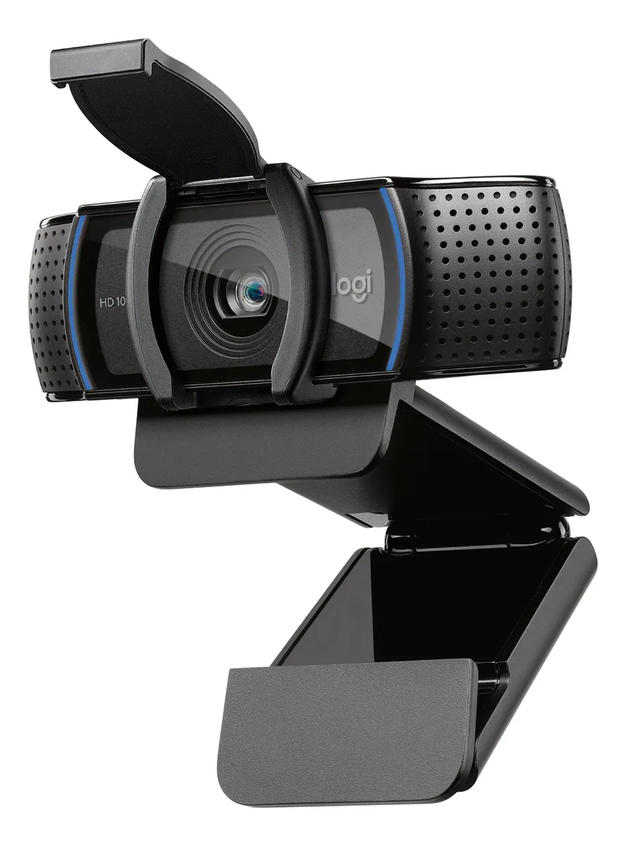 Webcam Logitech C920 Full HD para reuniões